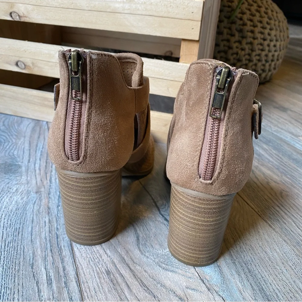 Brown ankle boots size 6/7 - Picture 4 of 4